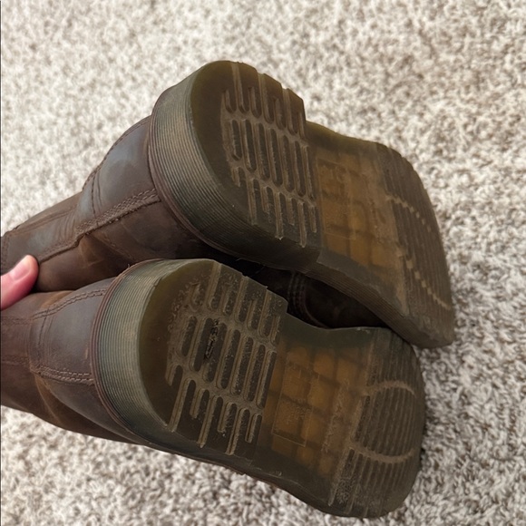 Dr. Martens Dark Brown Lace-Up Boots - Picture 3 of 4